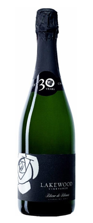 2017 Blanc de Blancs wine bottle