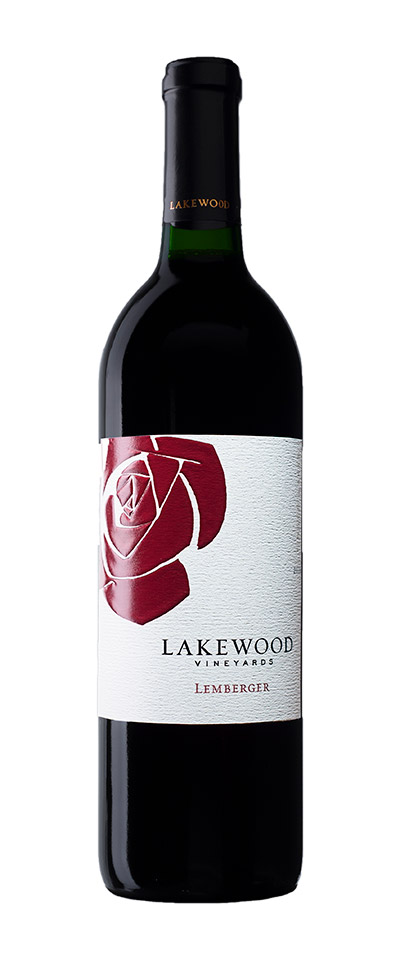 Lemberger wine bottle