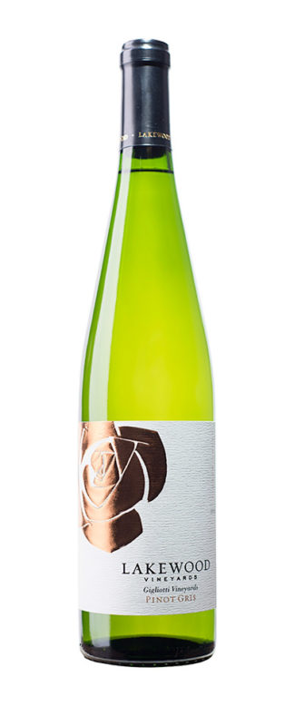 Pinot Gris wine bottle